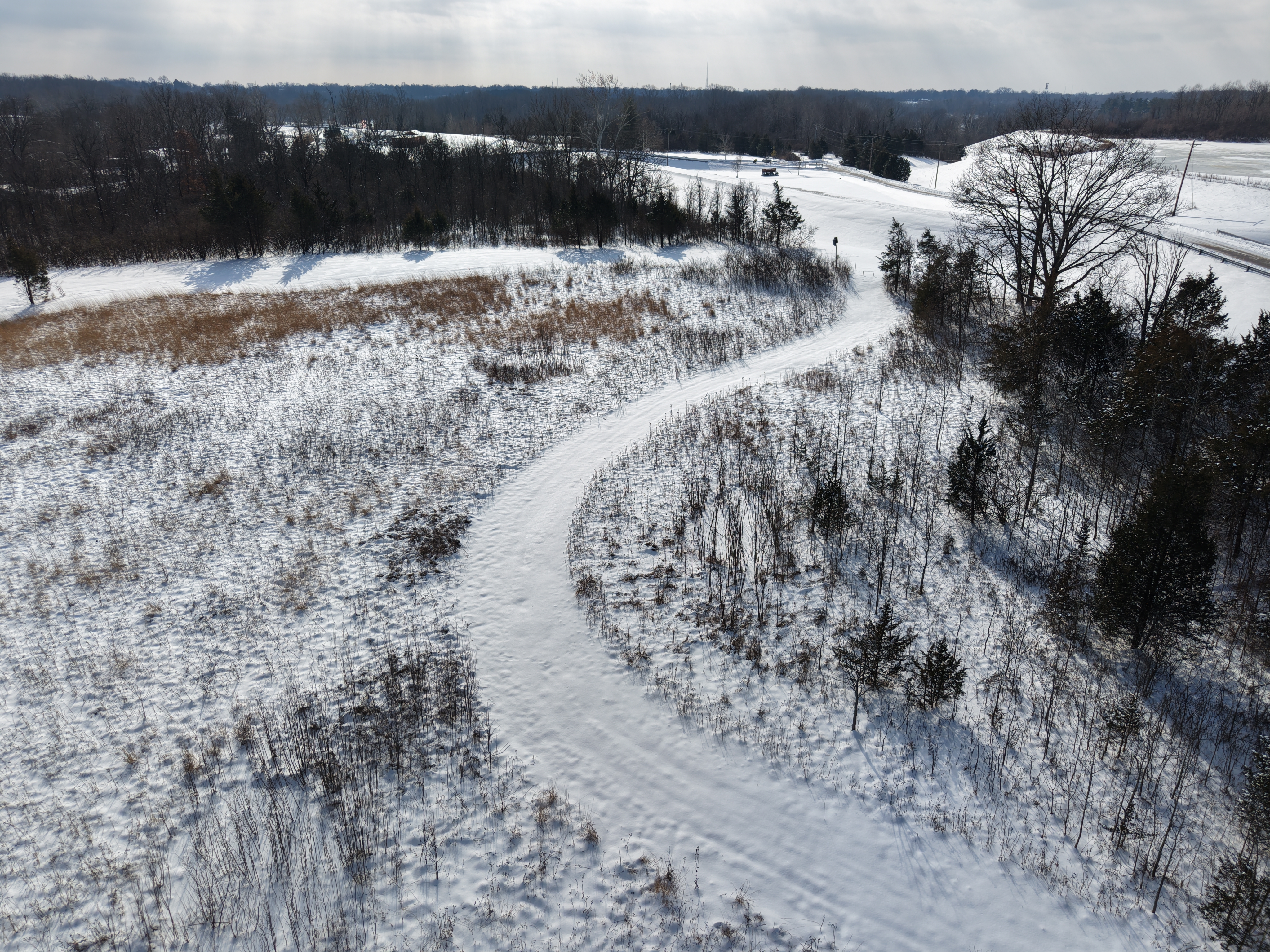 Construction of the Glenwood Gardens to Winton Woods trail