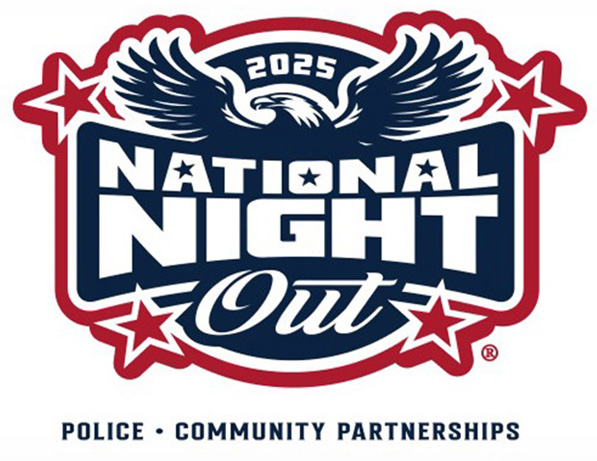 a logo with a bird and stars